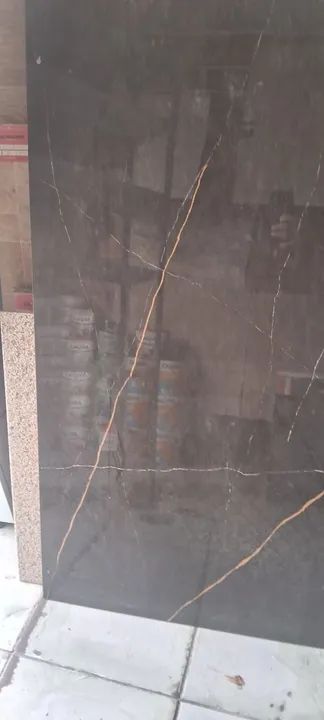 Piso alto brulho 60x60 e revestimento 39x57 - Foto 5