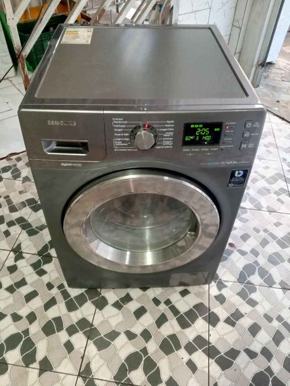 LAVA E SECA SAMSUNG 10KG 220V  - Foto 6