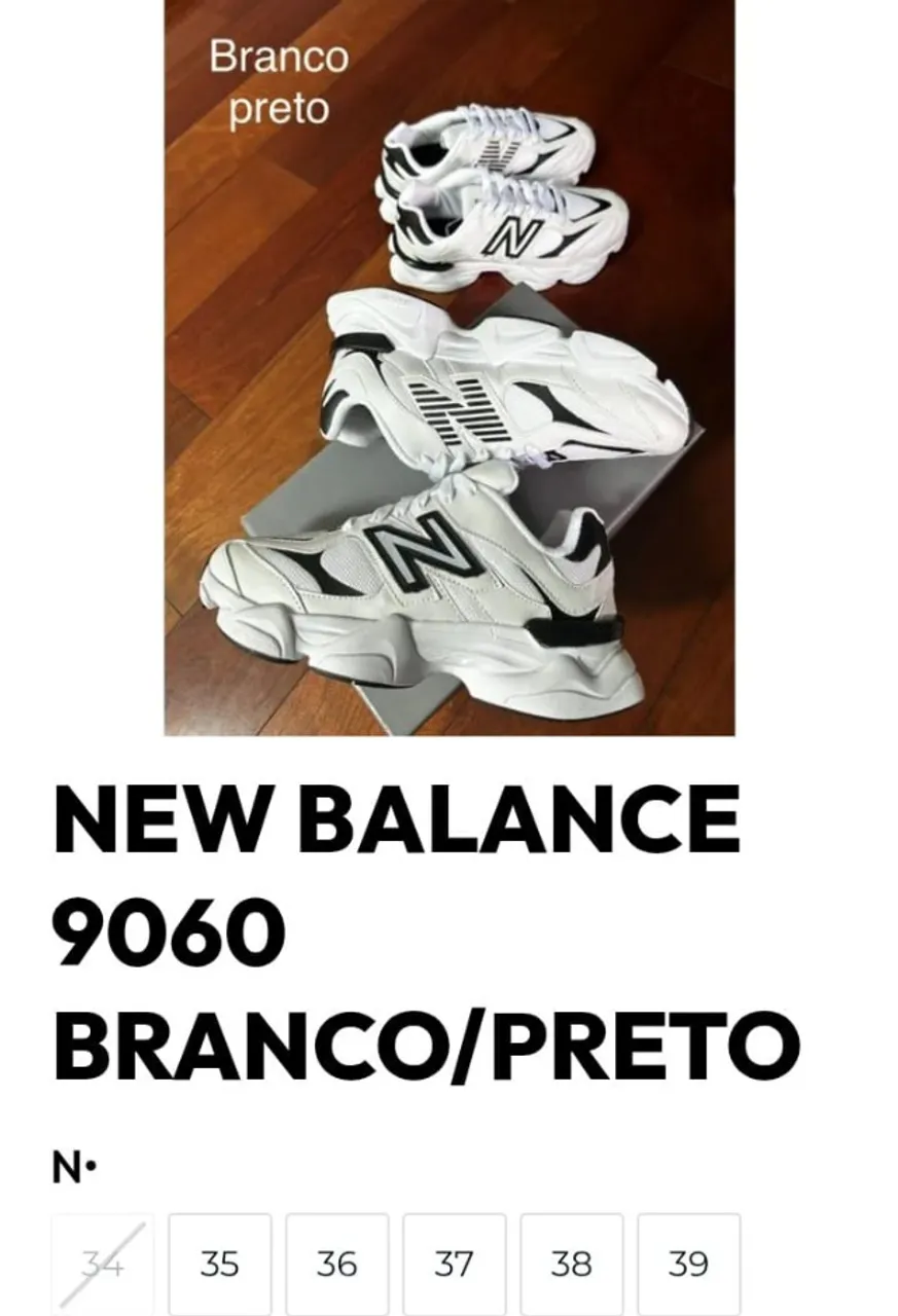 Tenis a pronta entrega