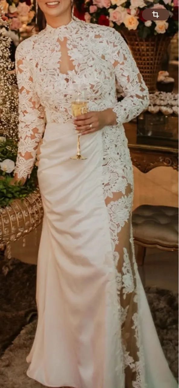 Vestido de Noiva Elegante - Foto 3
