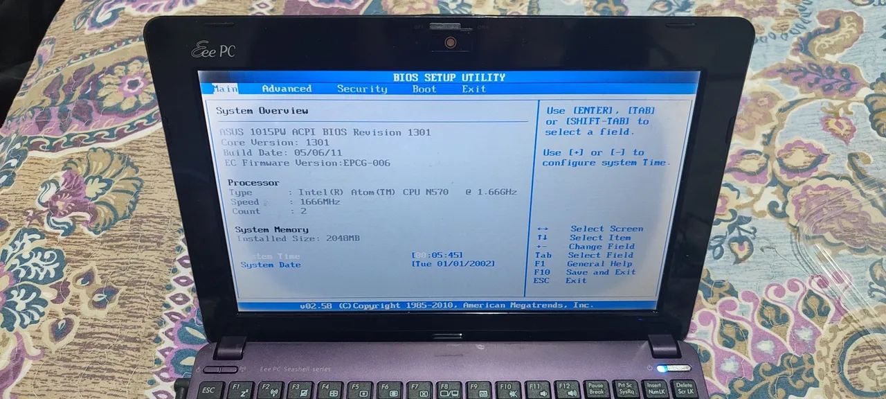 Netbook Asus Atom Dual Core 2 Gigas (Ler Descrição,) - Foto 4