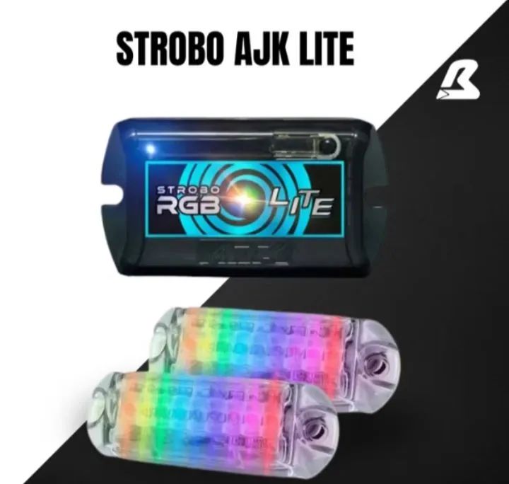 Strobo RGB AJK Lite para carros