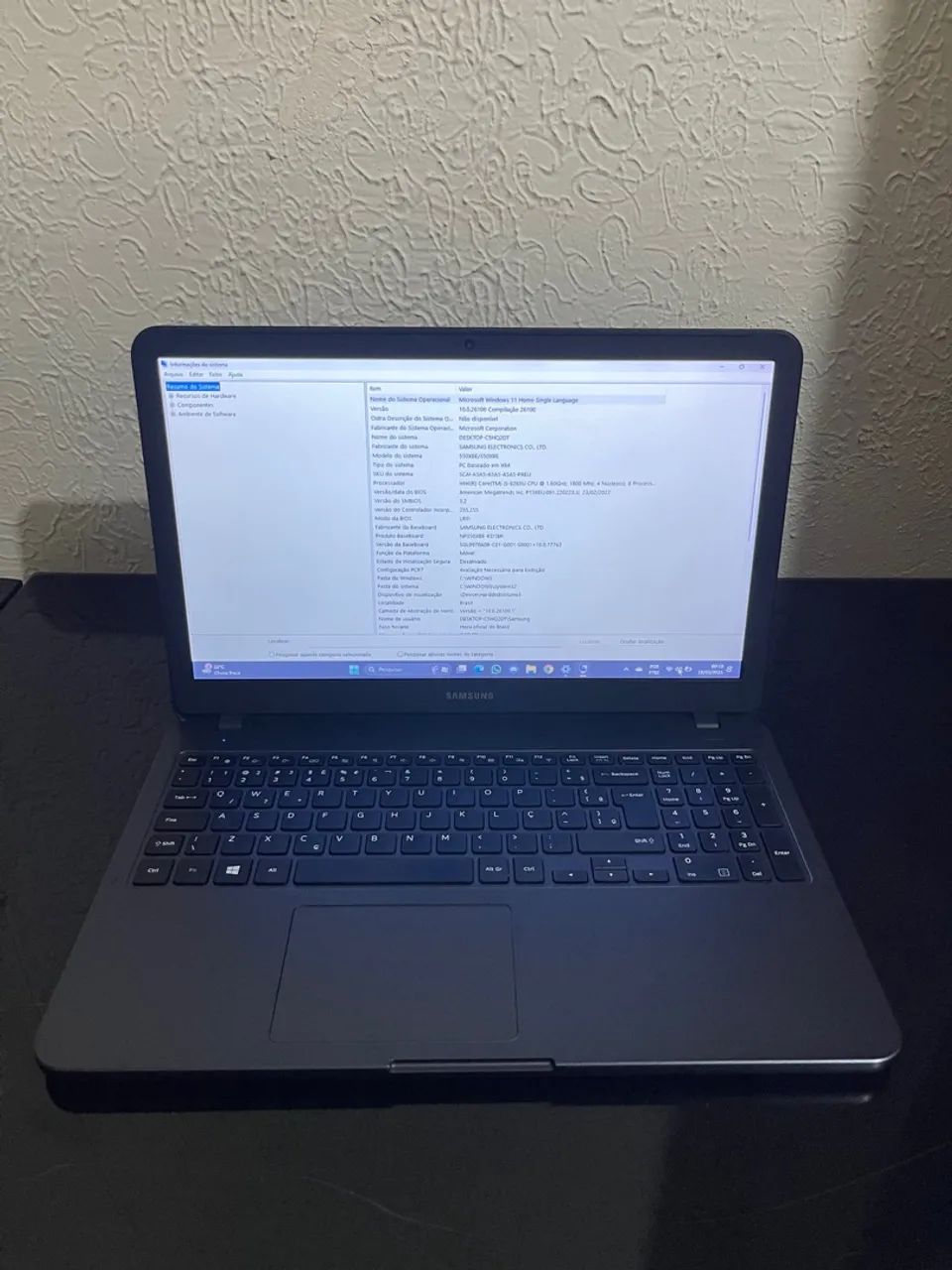 Notebook Samsung 2021 i5 (8ªg) 8gb RAM SSD 240gb + HD 1TB