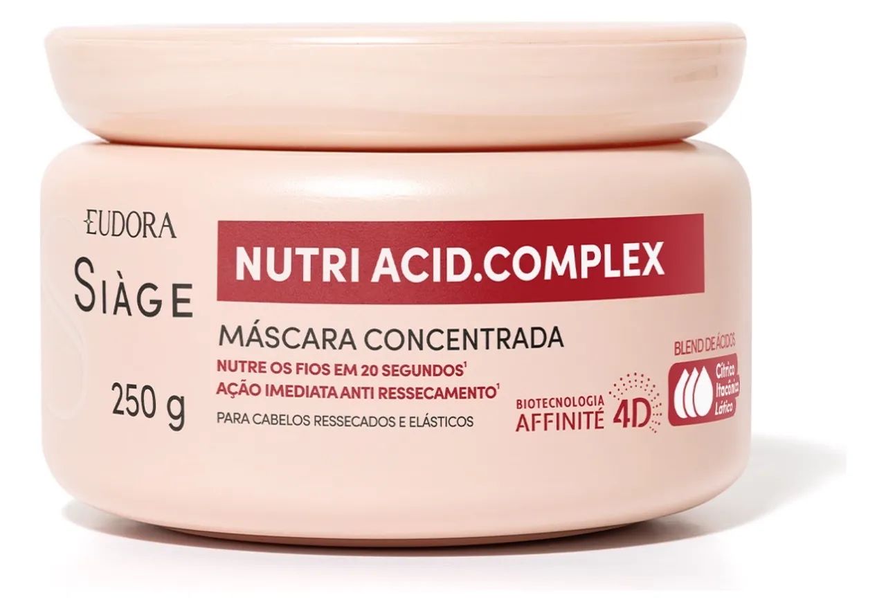 Máscara Capilar Concentrada Siàge Nutri Acid.Complex Eudora