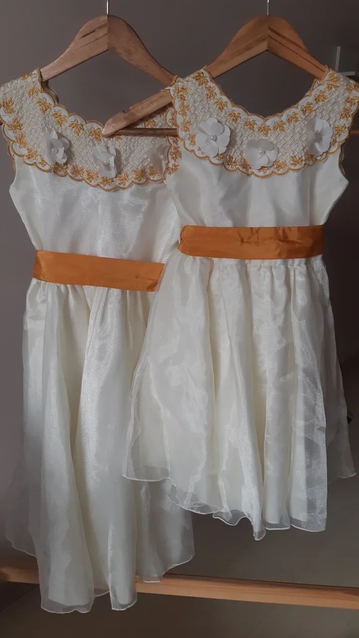 Vestido infantil daminha - Foto 4