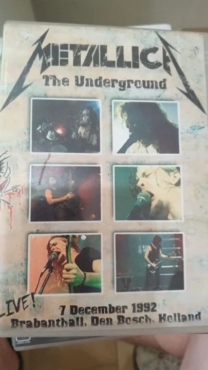 Metallica - The Undergound - Dvd - 1992
