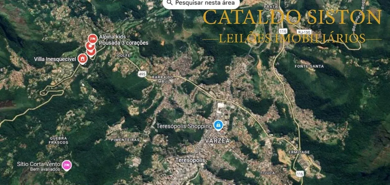 Leilão de casa em Teresópolis - 2.783m²