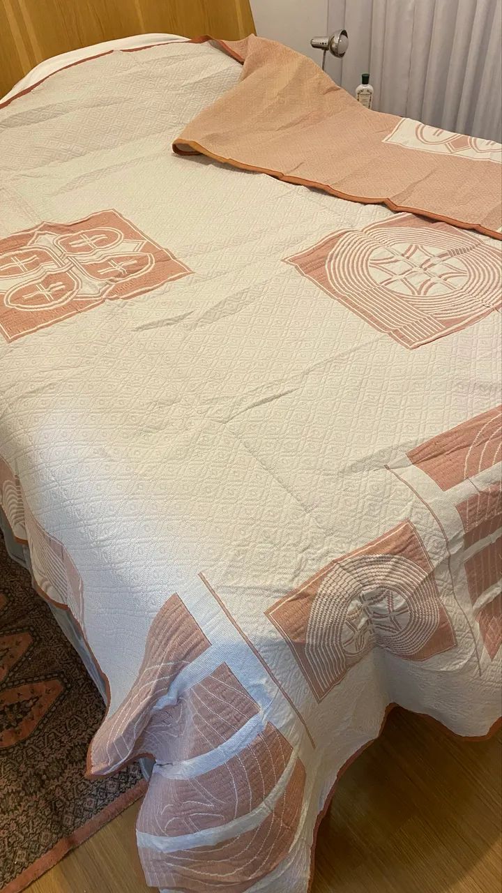 Colcha casal Jacquard King