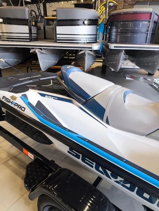 JET SKI SEA-DOO FISH PRO 170 2021 COM APENAS 85 HORAS - Foto 5