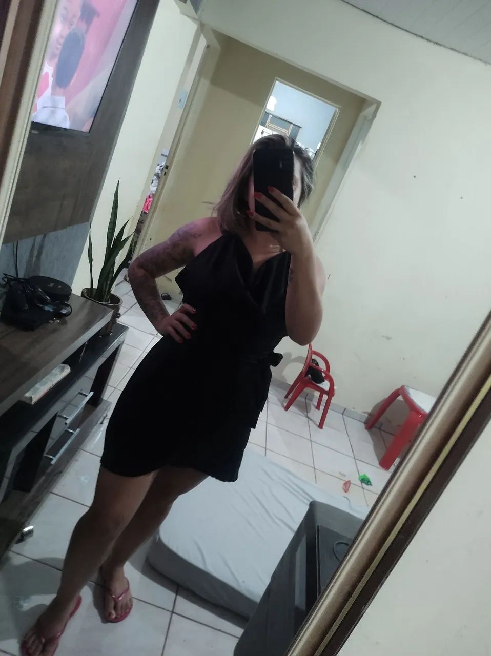 Vestido Preto Elegante - Foto 2