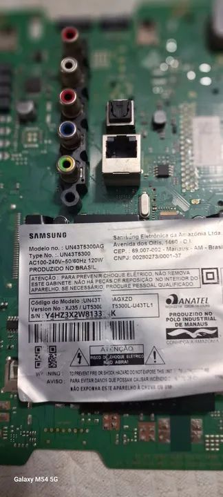 Placa principal samsungun43t5300AG