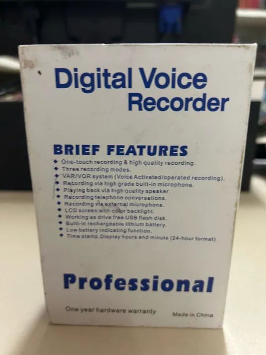 Gravador de Voz Digital - Excelente Estado - Foto 5