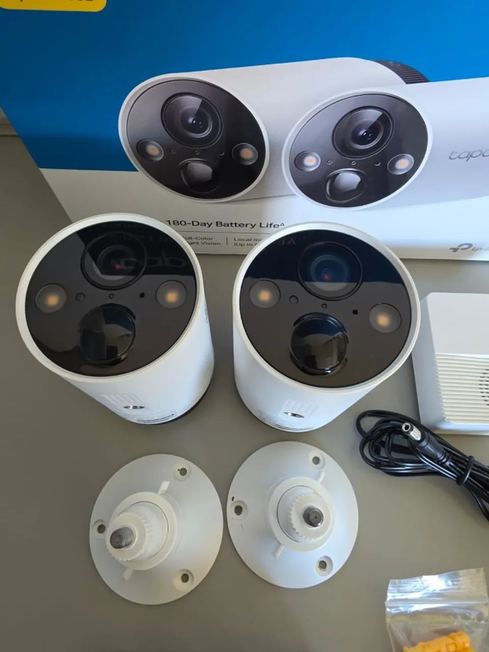 Kit 2 Câmeras de Segurança Tapo TP-Link C420S2 - Câmeras e