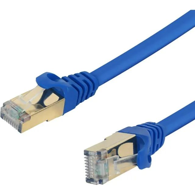 Cabo de Rede Cat7 Patch Cord PlusCable, 1,5m, Azul  - Foto 3