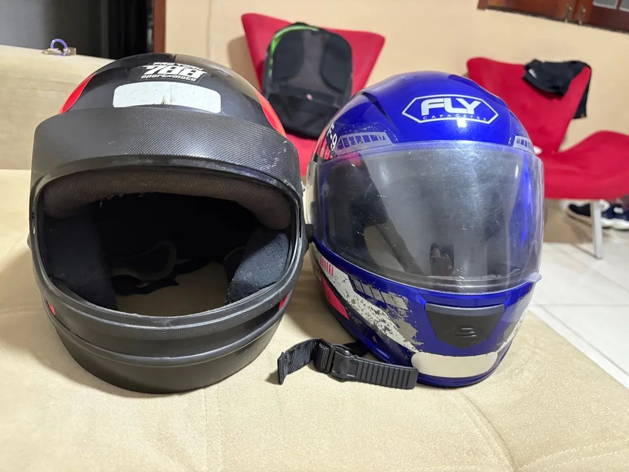 2 Capacete Raptor F-9 - Foto 4