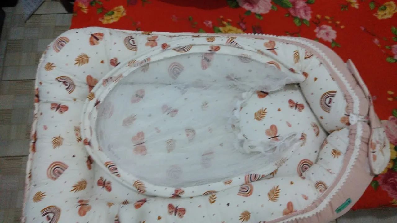 Berço portátil com mosquiteiro - Foto 3