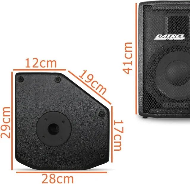 CAIXA DE SOM ATIVA 8" 150W DATREL - Foto 2