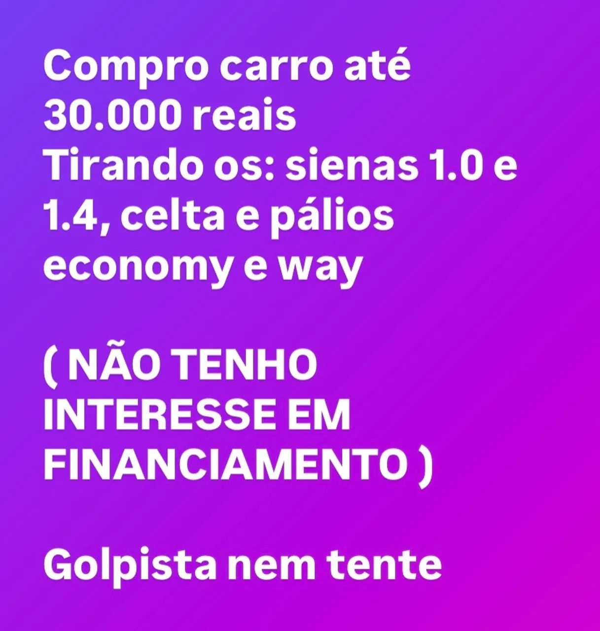 C0mpr0 carro 4te 30.000