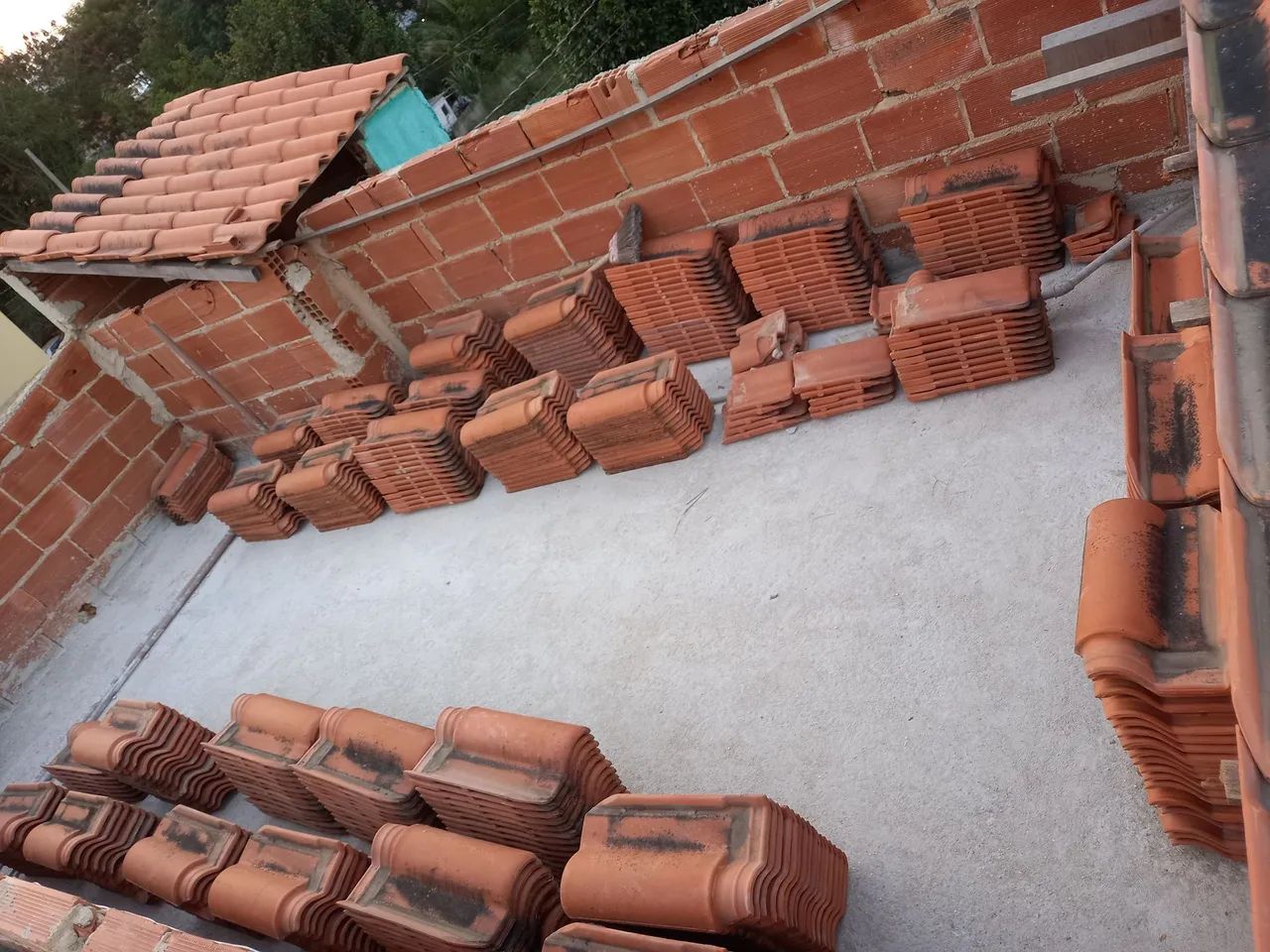 Telhas De Barro Usadas