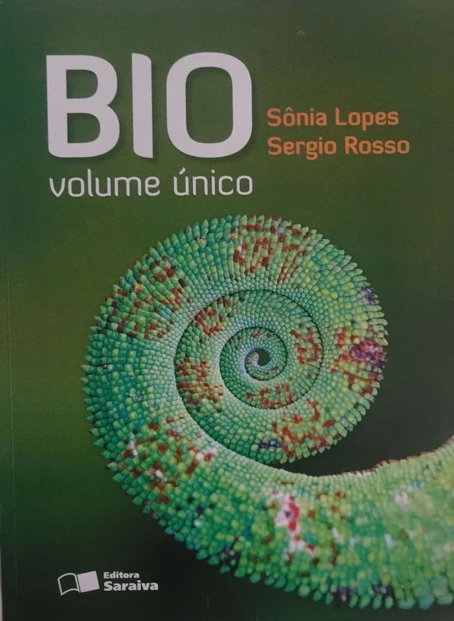 Biologia volume único  Sônia Lopes e Sérgio Rosso 