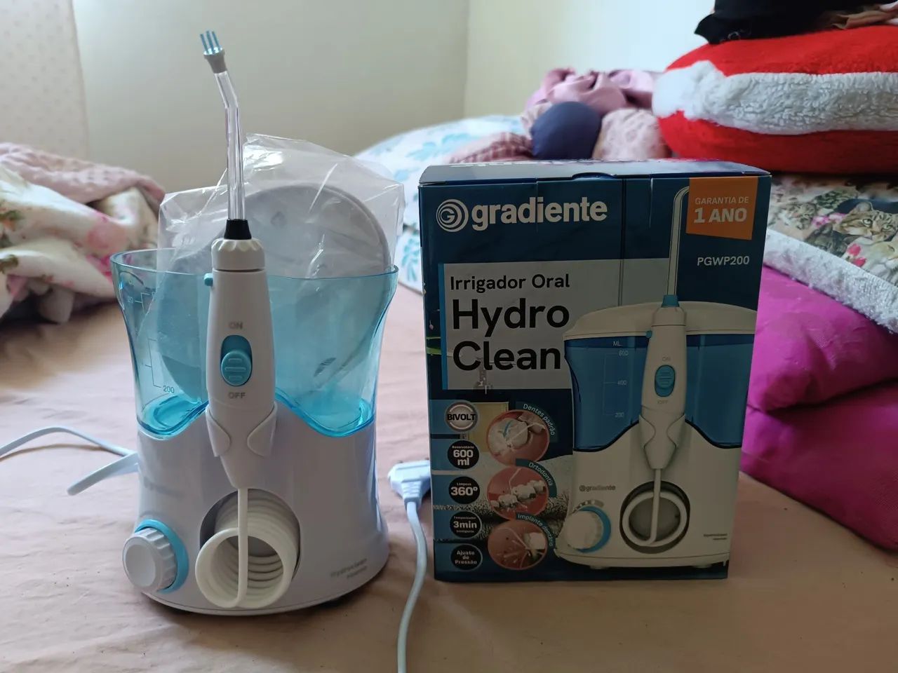 Irrigador oral hydro clean novo