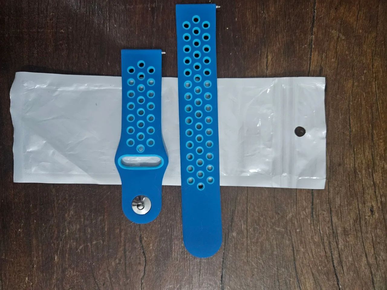 Pulseira smartwatch esportiva de silicone 22mm  - Foto 3