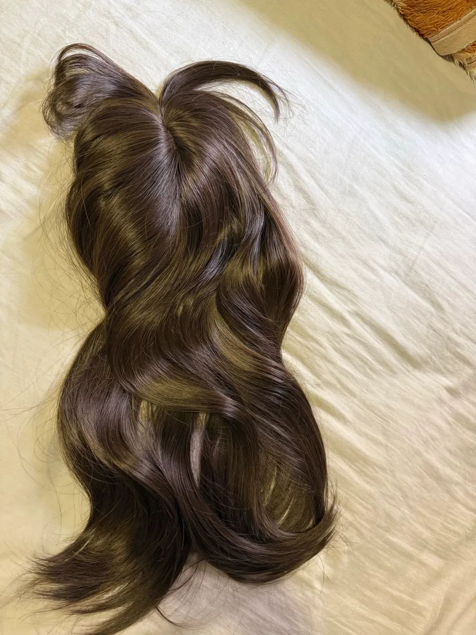 Vendo topo de cabelo Novo Marrom 
