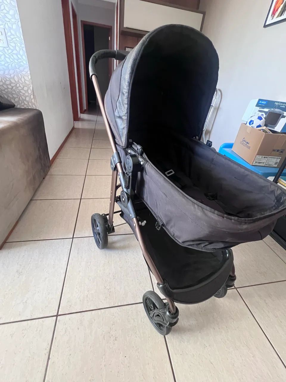 Carrinho de bebê Galzerano - 3 em 1  - Foto 3
