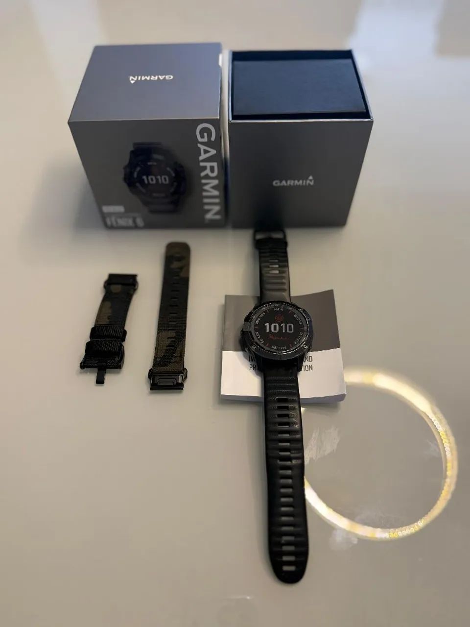 Relógio Garmin fenix 6 pro solar - Foto 3