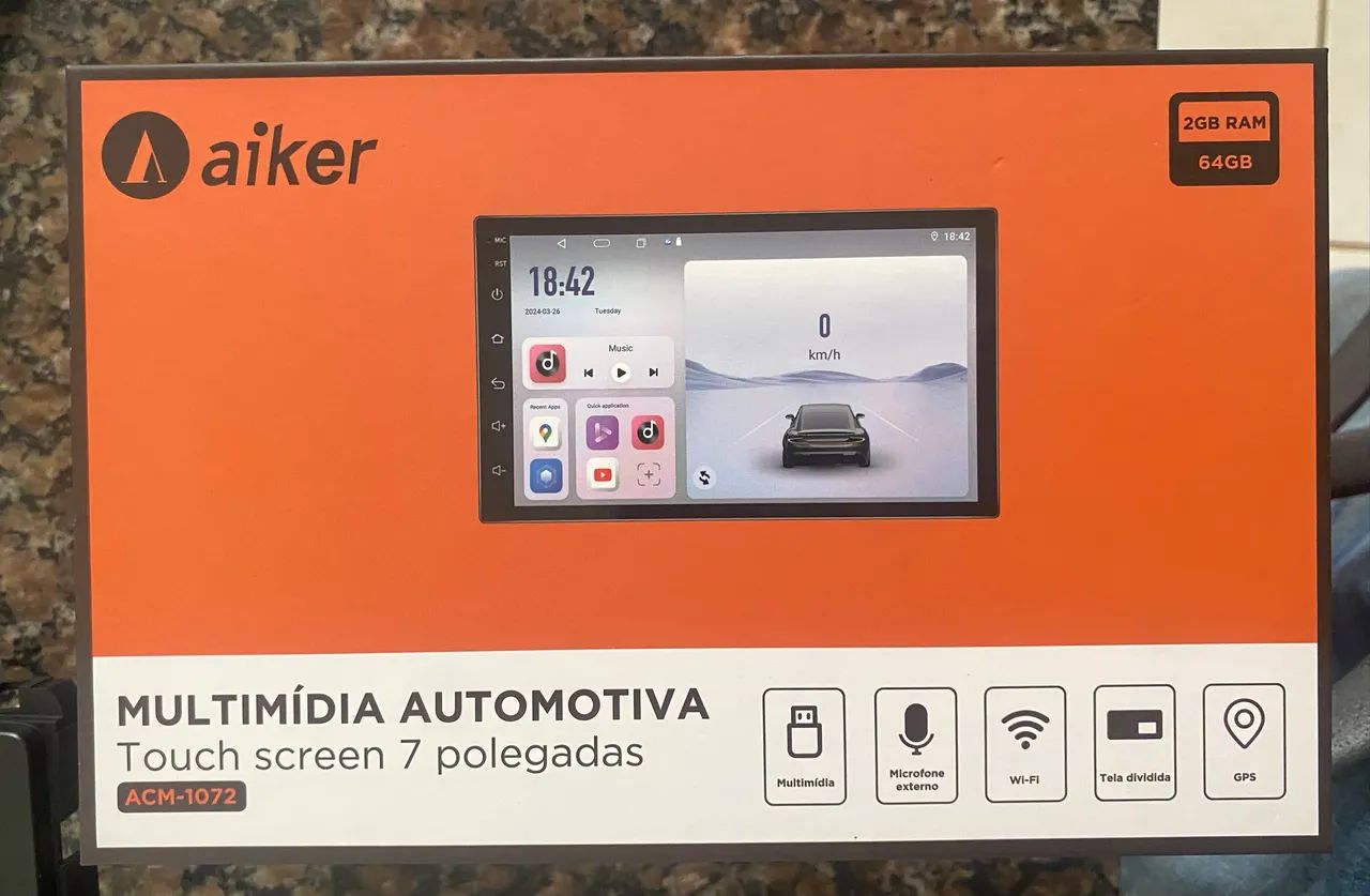 Multimídia nova 7 polegadas  - Foto 5