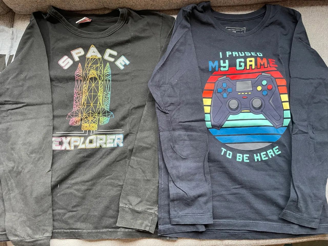 Lote camisetas tamanho 10 - Foto 5