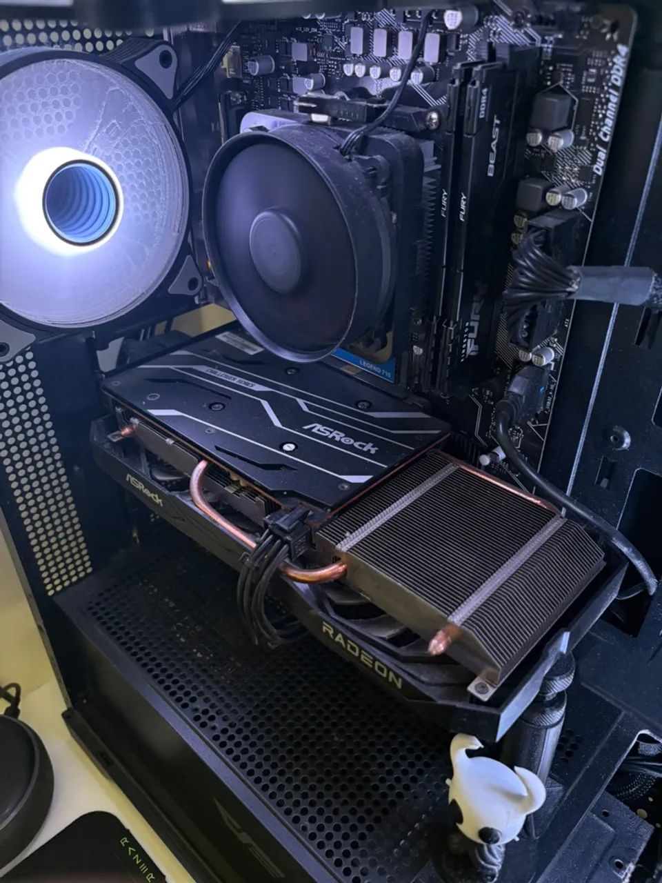 PC Ryzen 5 5500 RX 6600 16gb RAM 512gb SSD - Foto 3