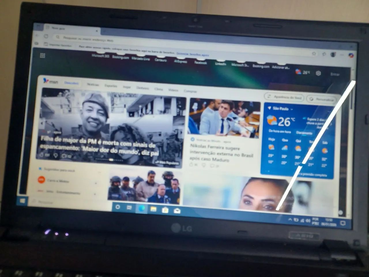 Notebool LG A 510  i3 4gb ram 500 Hd