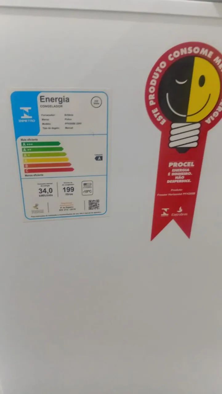 Freezer horizontal Philco 199 litros dupla função 220 v - Foto 2