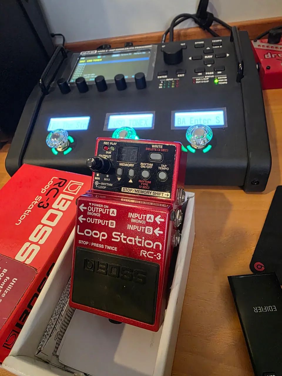 Boss RC-3 Loop Station Looper Original - Excelente Estado