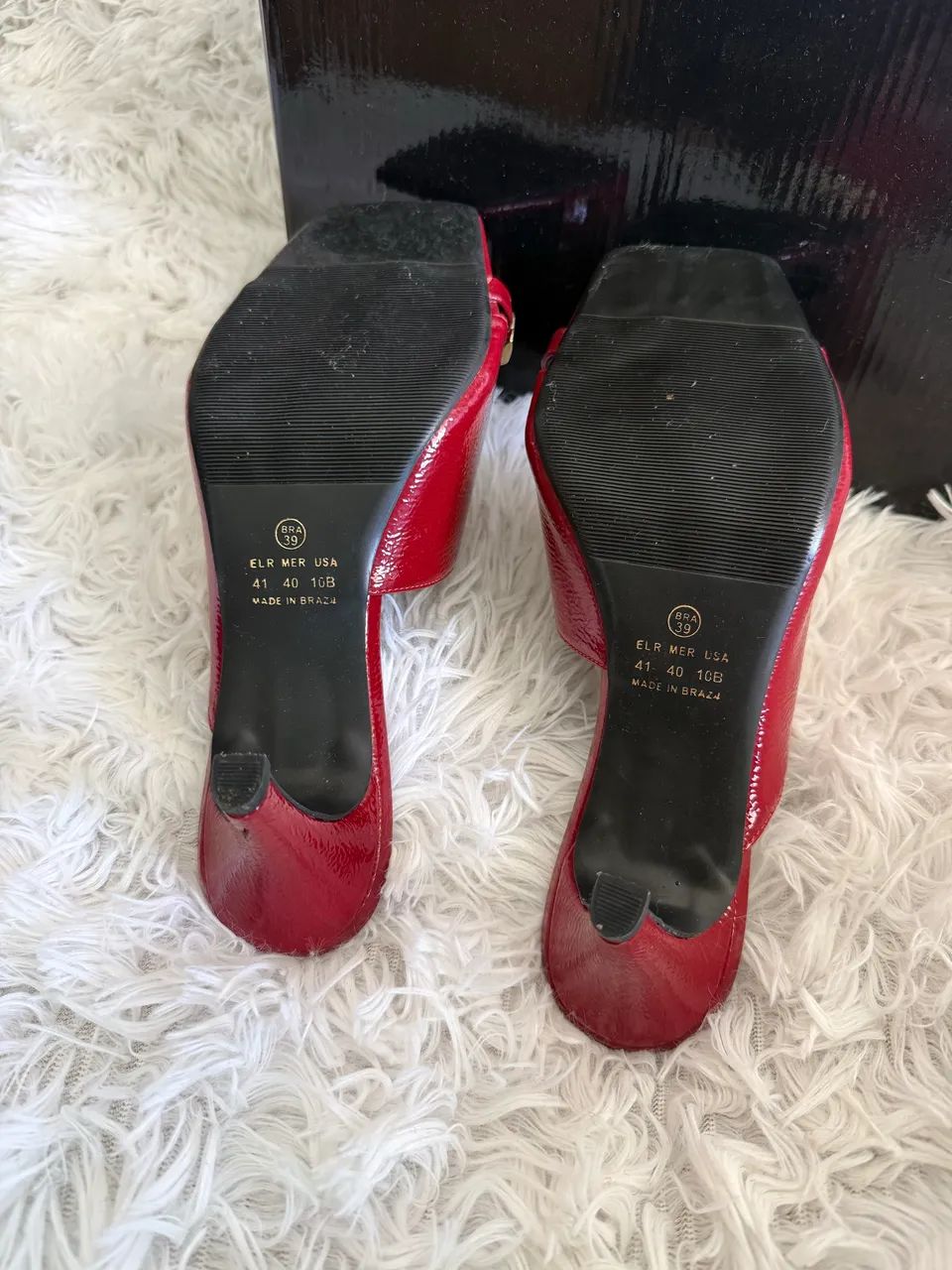 Sapato vermelho lindo  - Foto 3