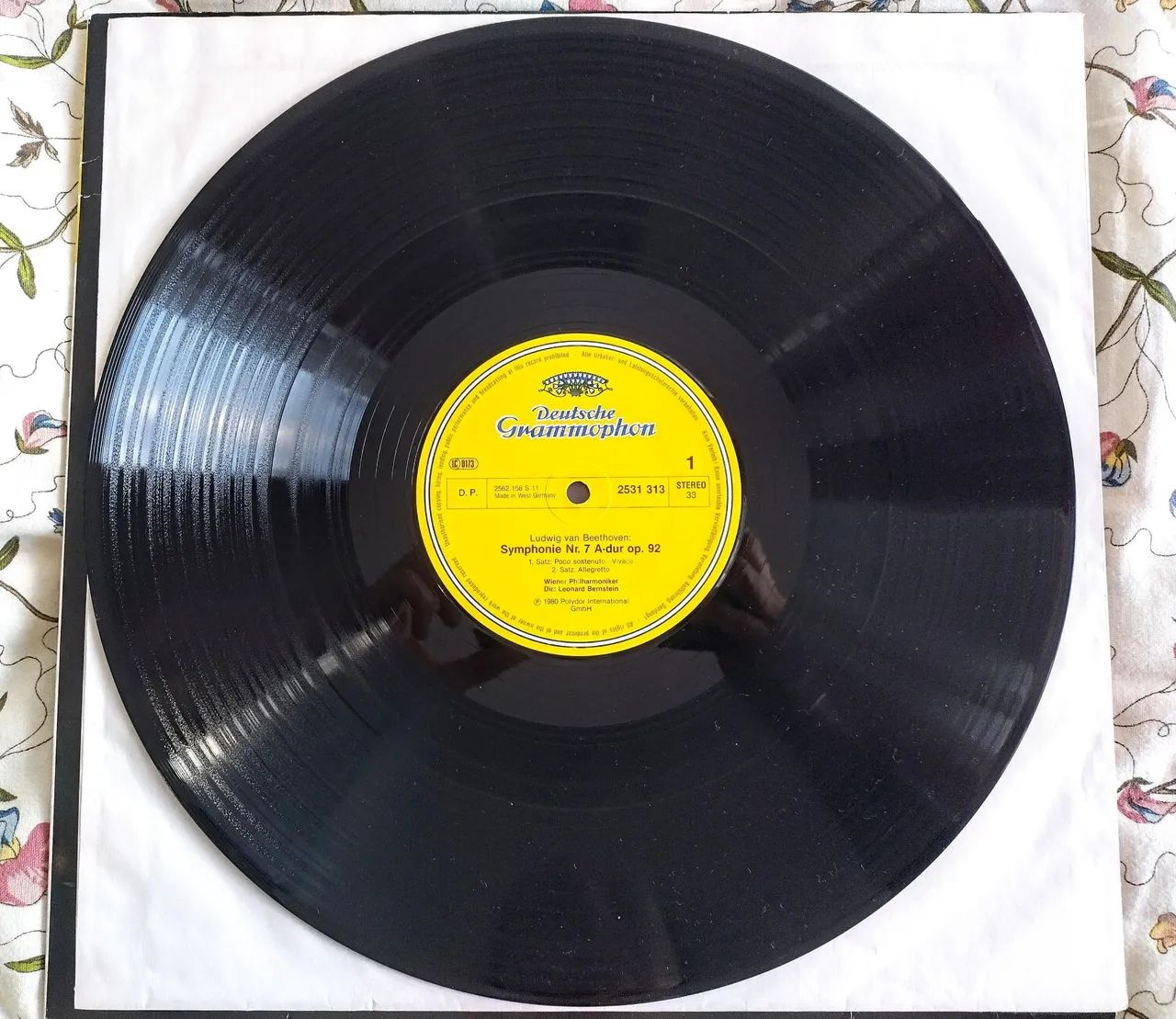Vinil Sinfonia7 Beethoven Leonard Bernstein Wiener Philharmoniker - Foto 4