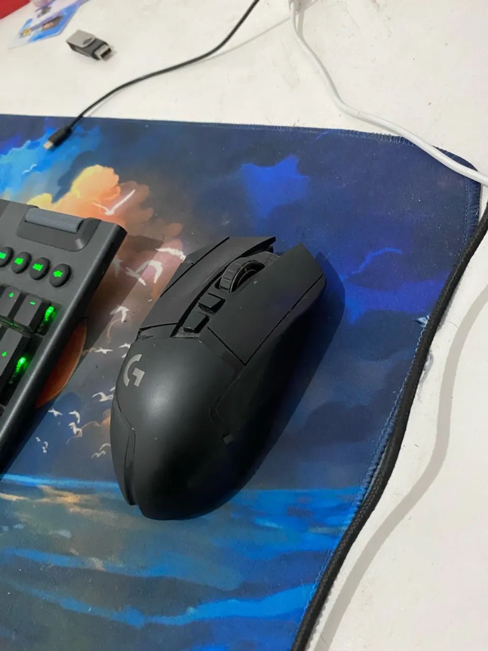 Mouse Logitech G502 Lightspeed sem fio
