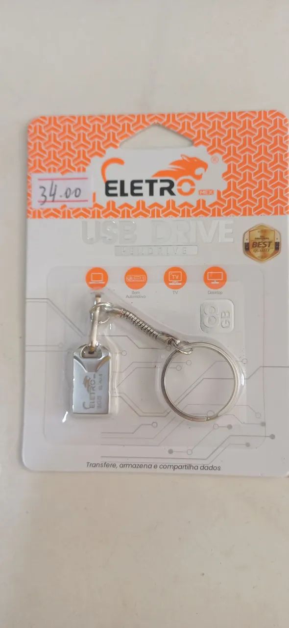 Pen drive Eletro 8 gb 