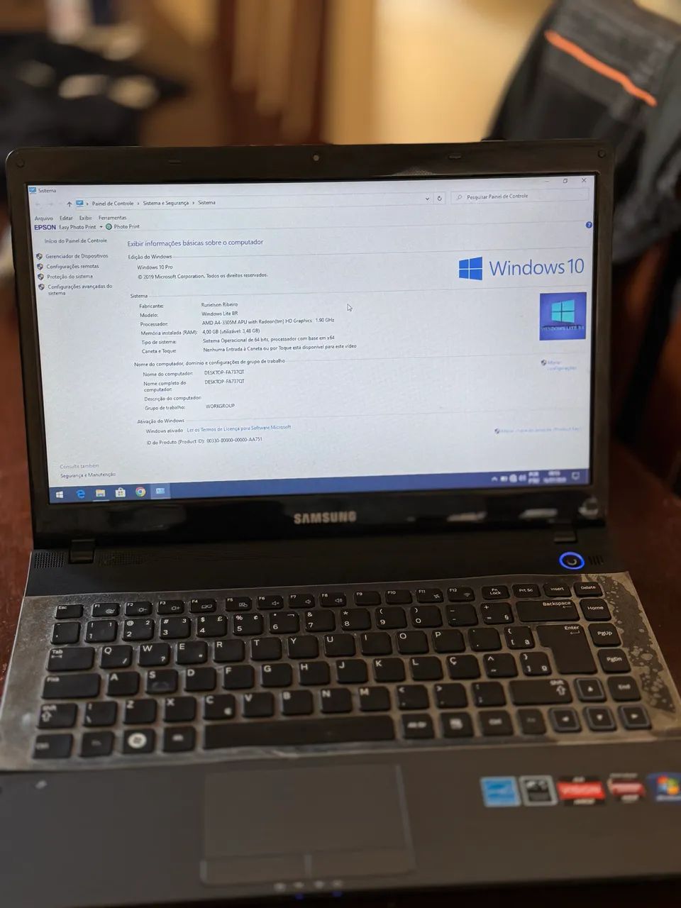 Notebook Samsung  - Foto 5