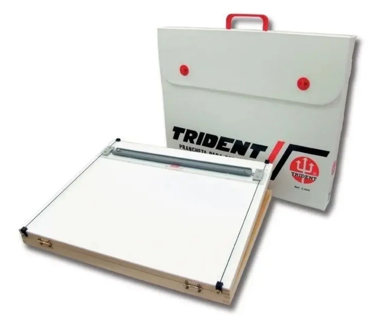 PRANCHETA PORTÁTIL PARA DESENHO A3 TRIDENT COM RÉGUA PARALELA 