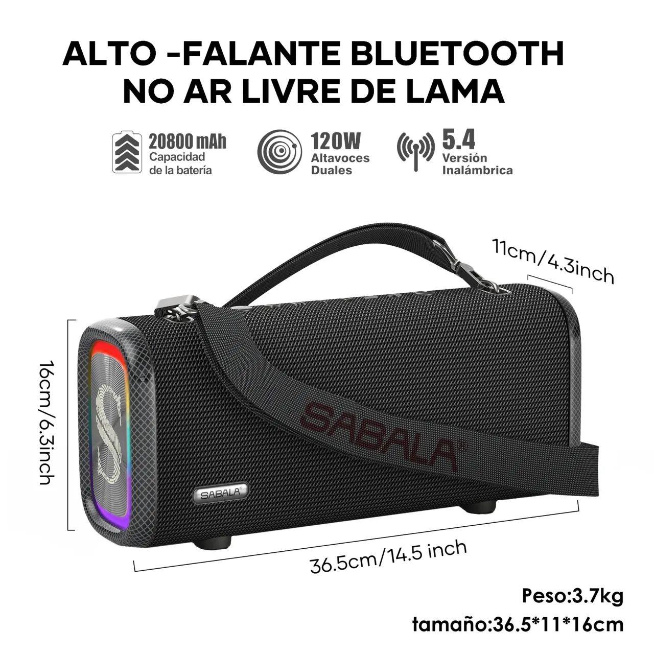 SABALA DR 908 PRO 120W NOVÍSSIMA  - Foto 3