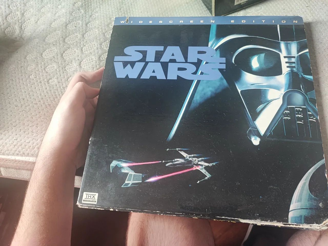 Laser disc Star Wars uma nova esperança 
