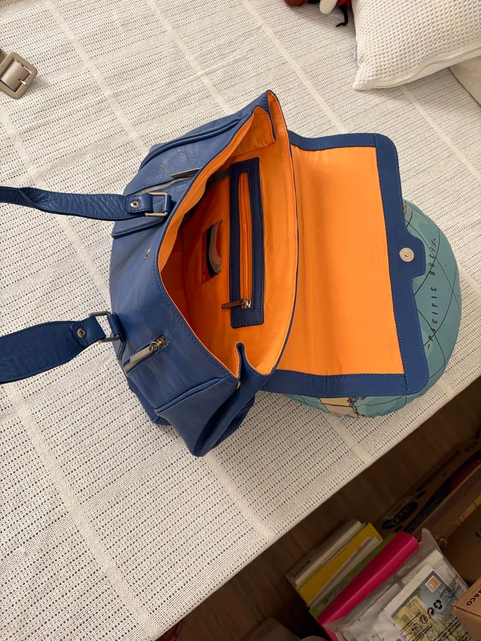 Bolsa em couro Uncle K - Foto 3