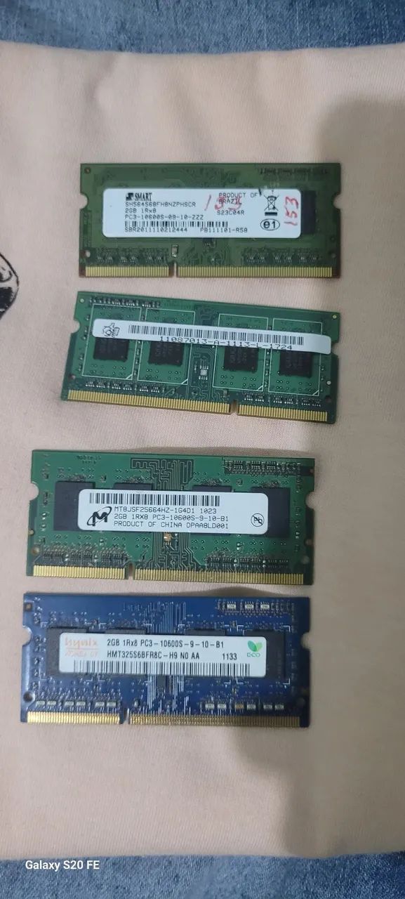 Memoria DDR3 2GB Notebook 