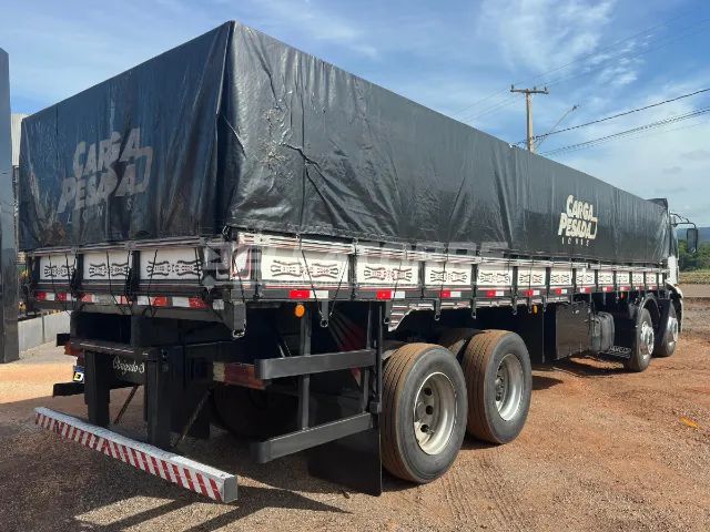 FORD CARGO 2422 2012 BITRUCK GRANELEIRO PNEUS NOVOS - Foto 4