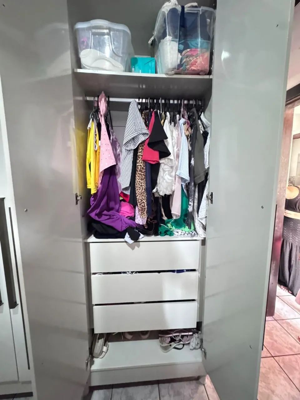 Guarda roupa 6 portas MDF. - Foto 4