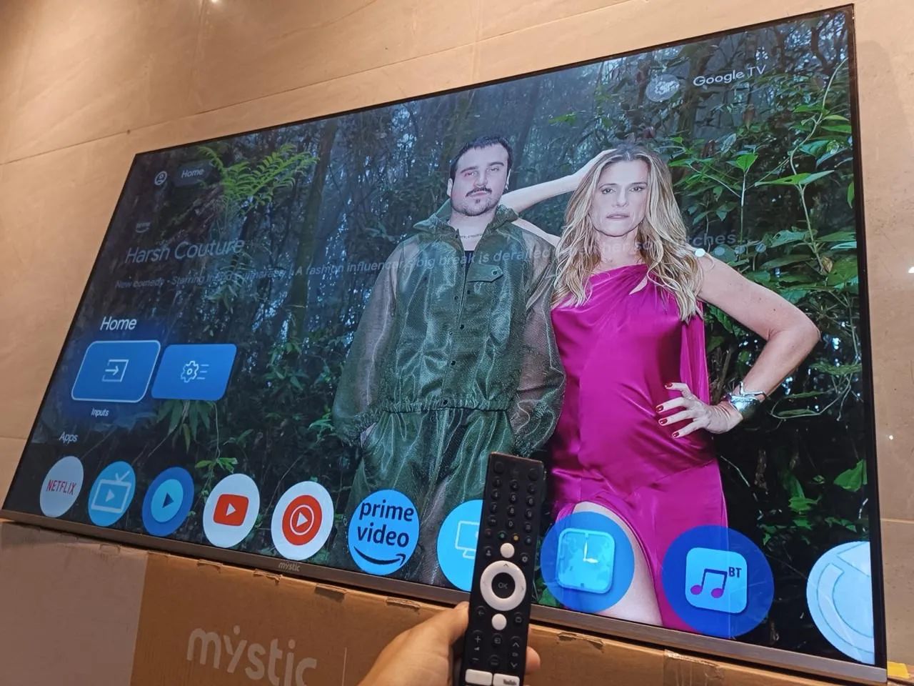Smart tv 50 polegadas Android 4k nova 