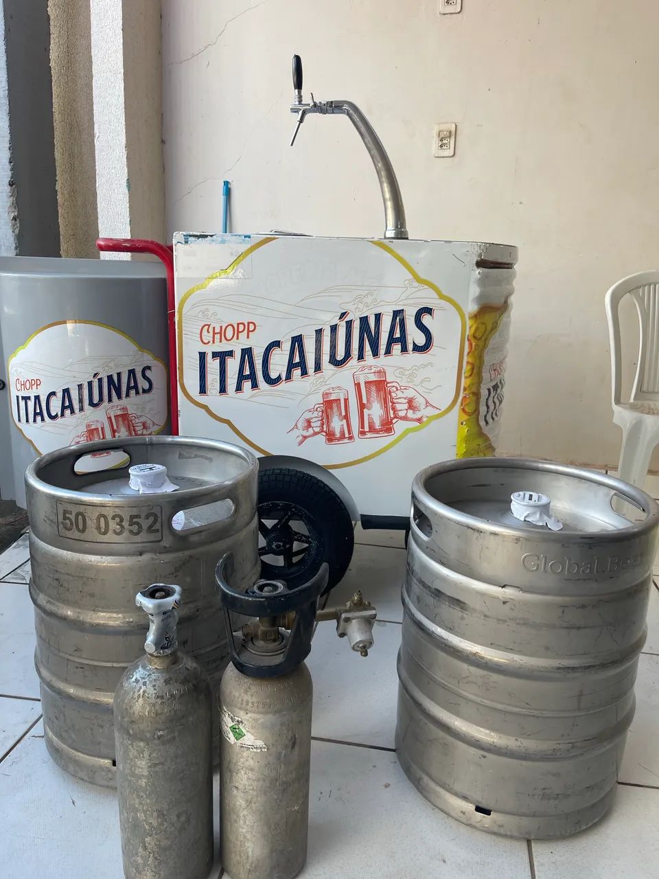 Carrinho de chopp móvel  - Foto 2