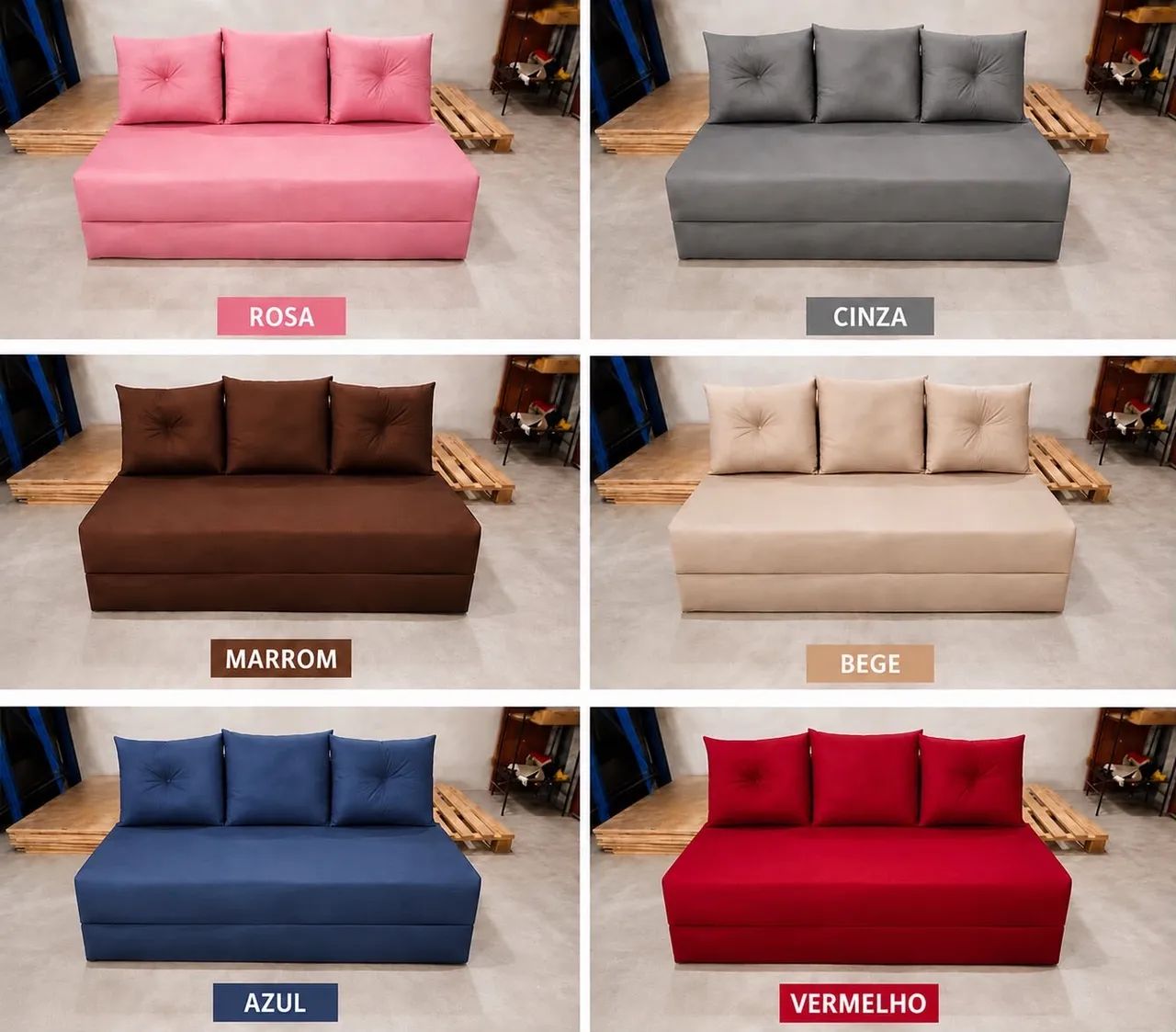 SOFÁ-CAMA | CONFORTO E PRATICIDADE! - Foto 2